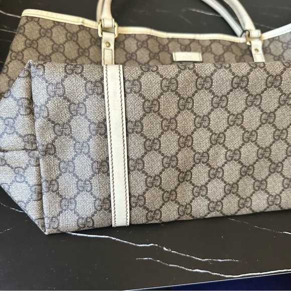 🧡GUARANTEED AUTHENTIC GUCCI GG SUPREME MEDIUM JOY TOTE🧡 - Picture 5 of 16